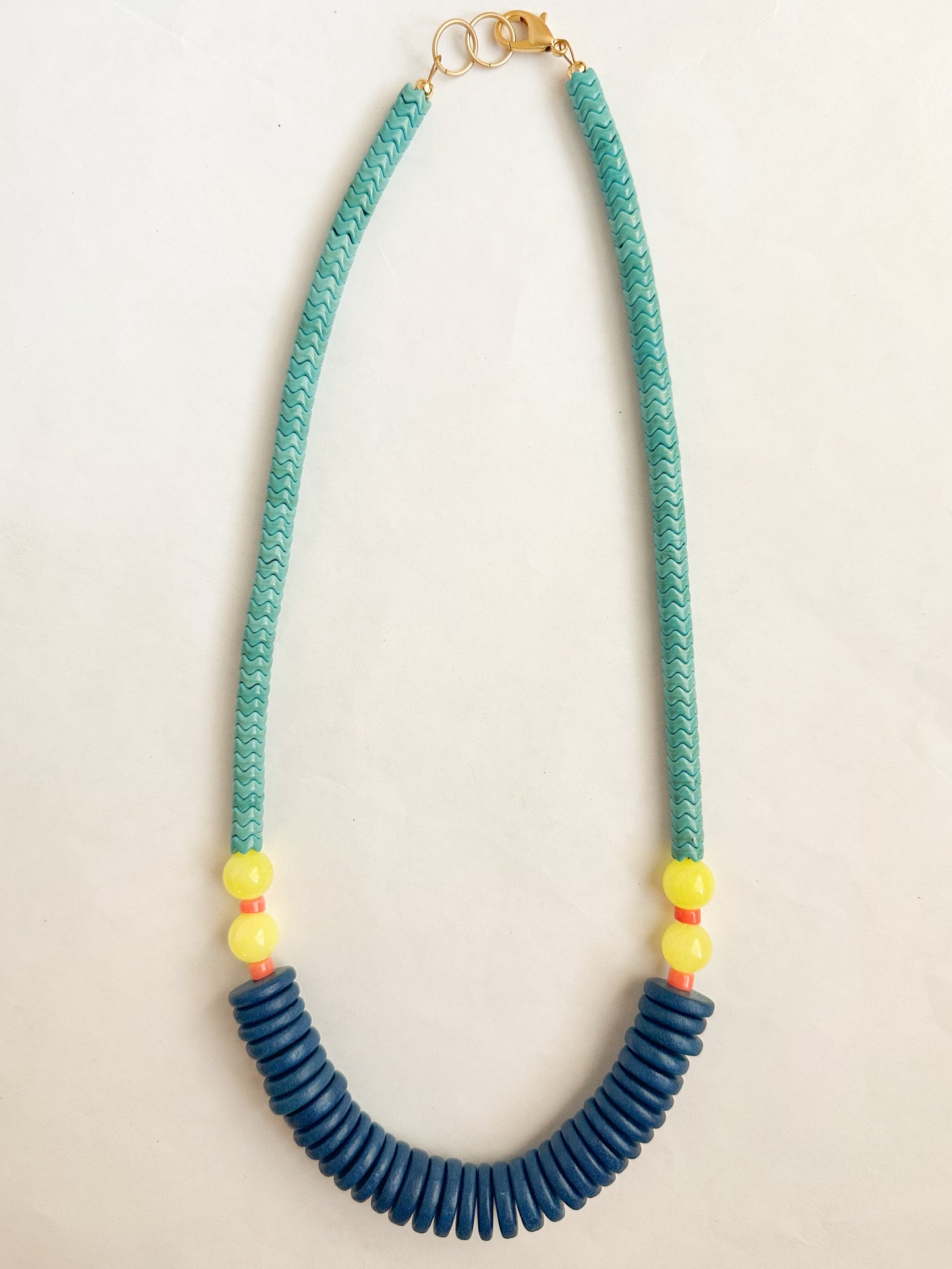 Colorful Beaded Necklace-Lola