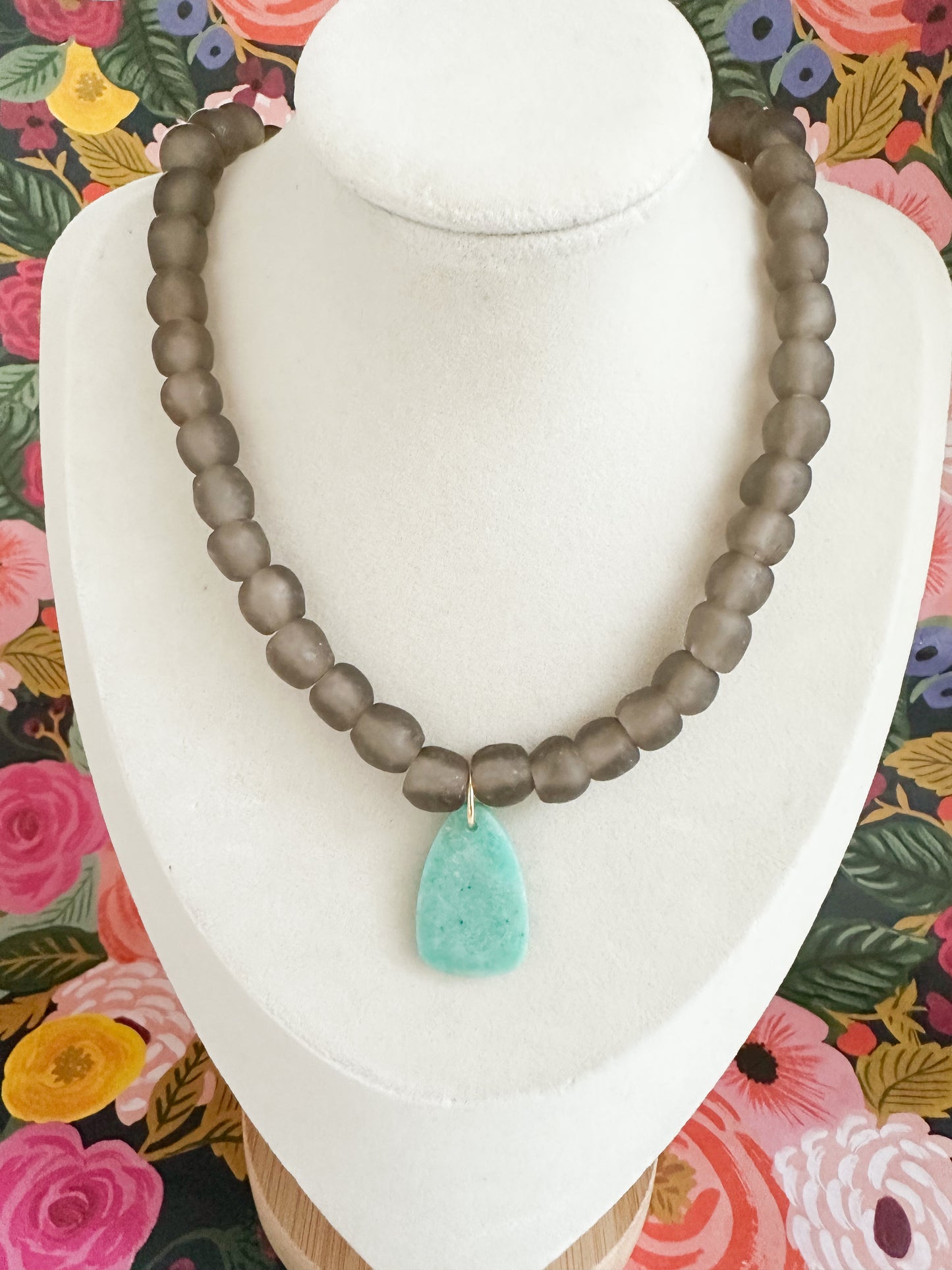 Sutton-Sea Glass Necklace