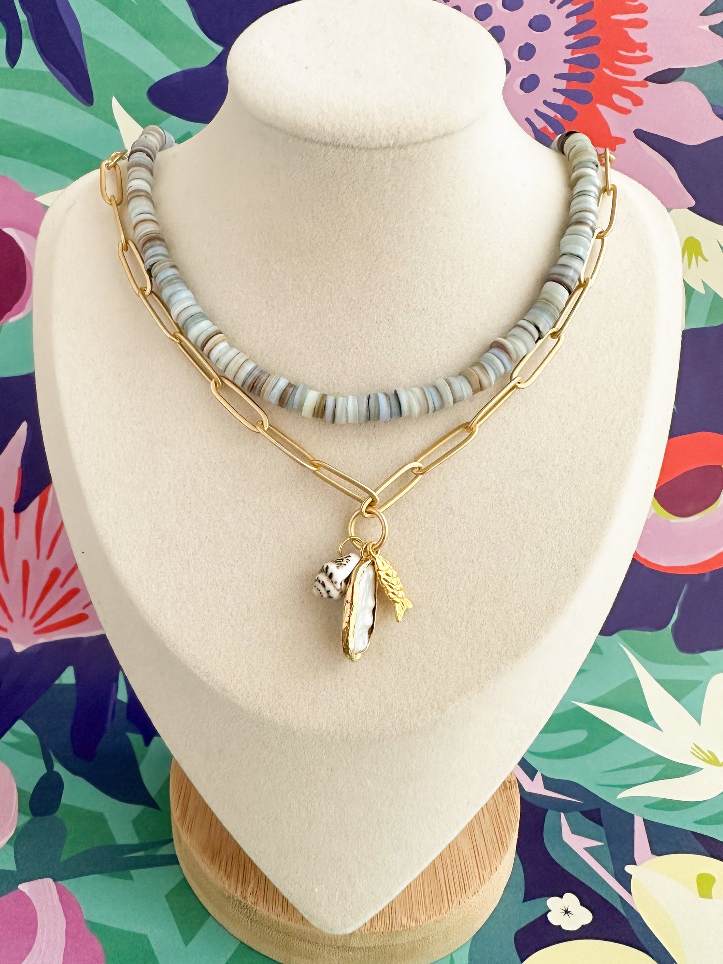 Coastal Charm Necklace-The Alice