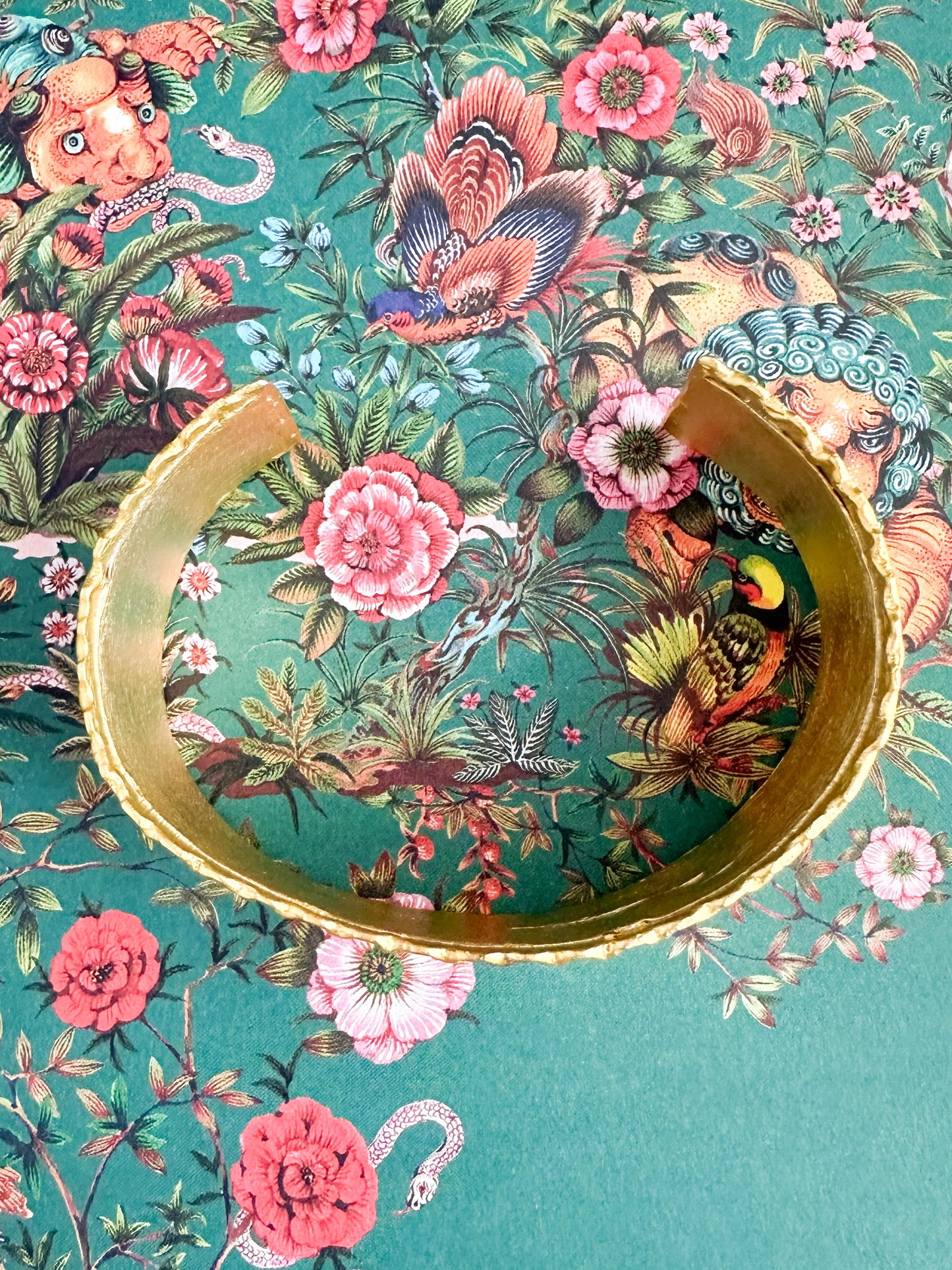 Adjustable Gold Cuff Bracelet-Margot