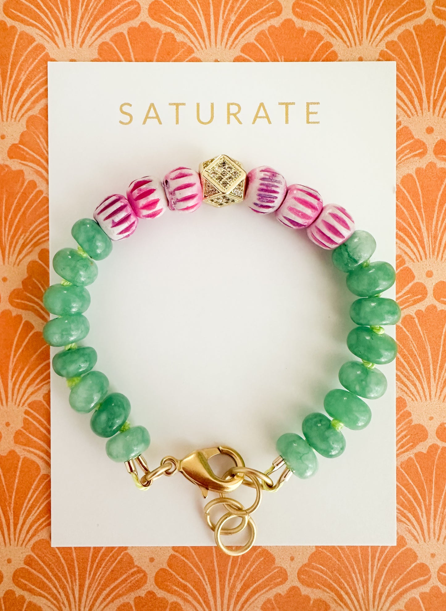 Andrea-Silk Knotted Jade Bracelet
