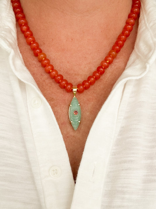 Camila Necklace- Evil Eye