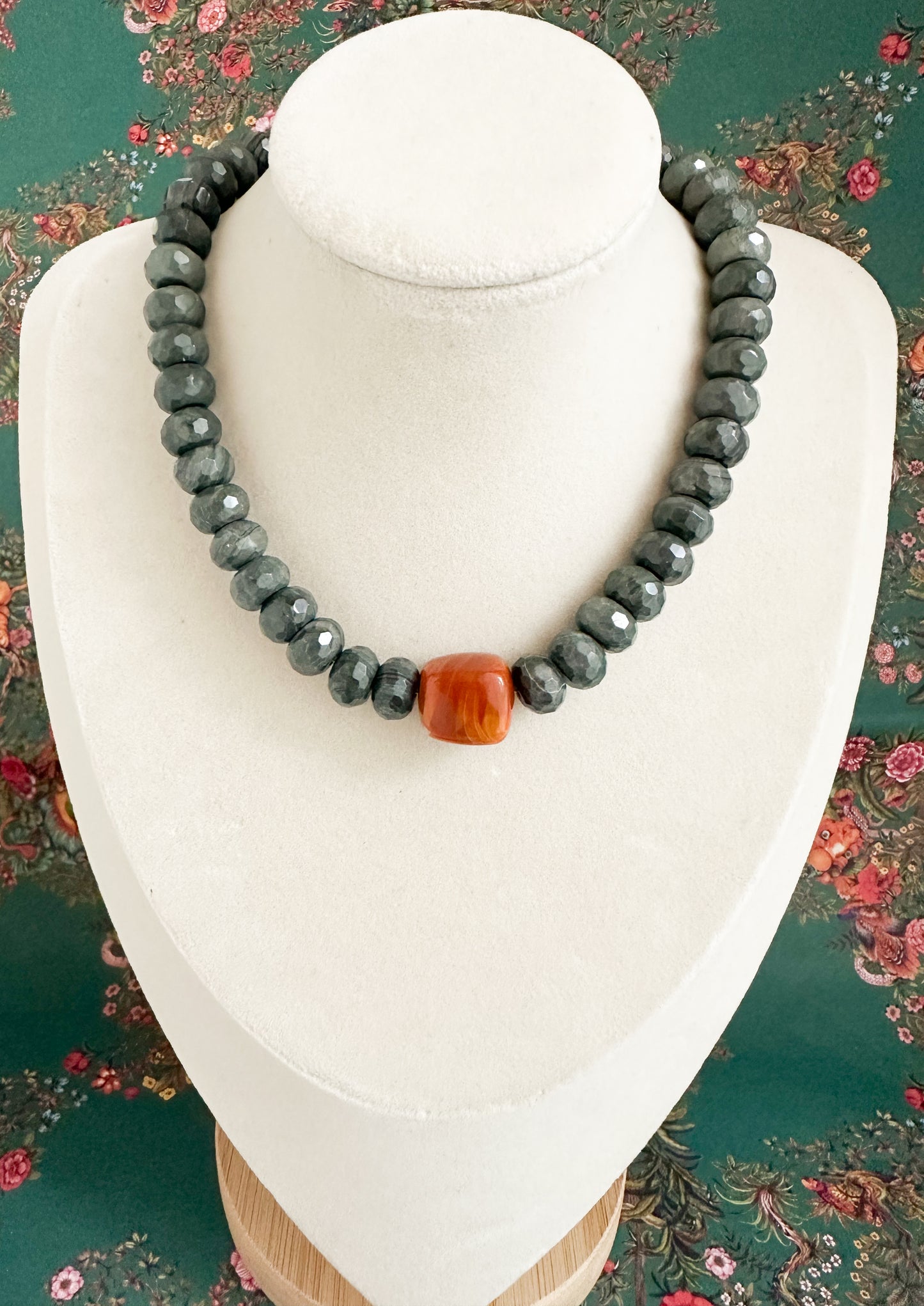 Amber Choker Necklace