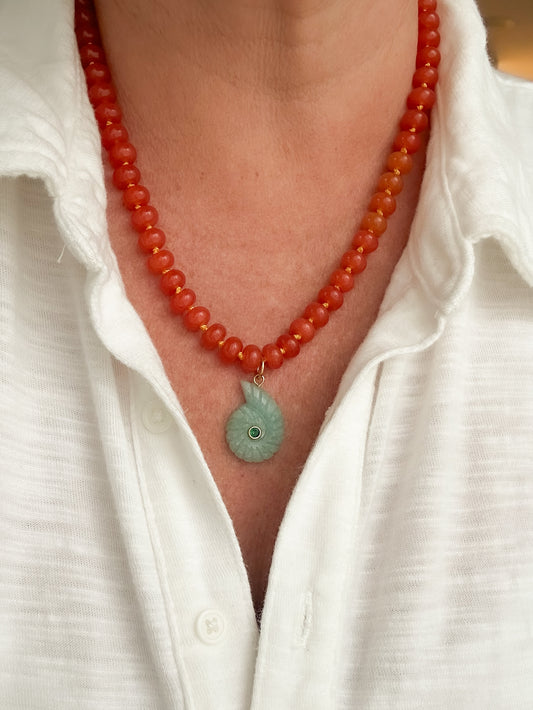 Camila Necklace- Shell