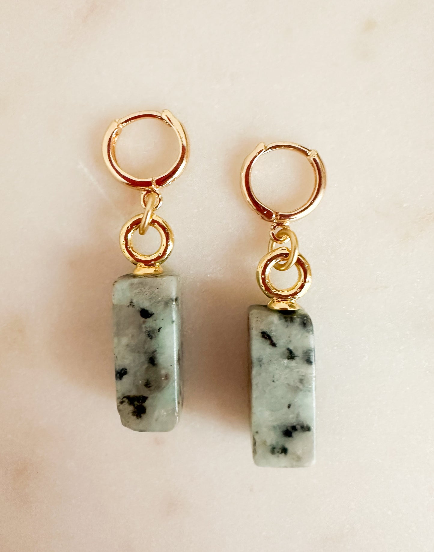 Kira-Gold Gemstone Earrings