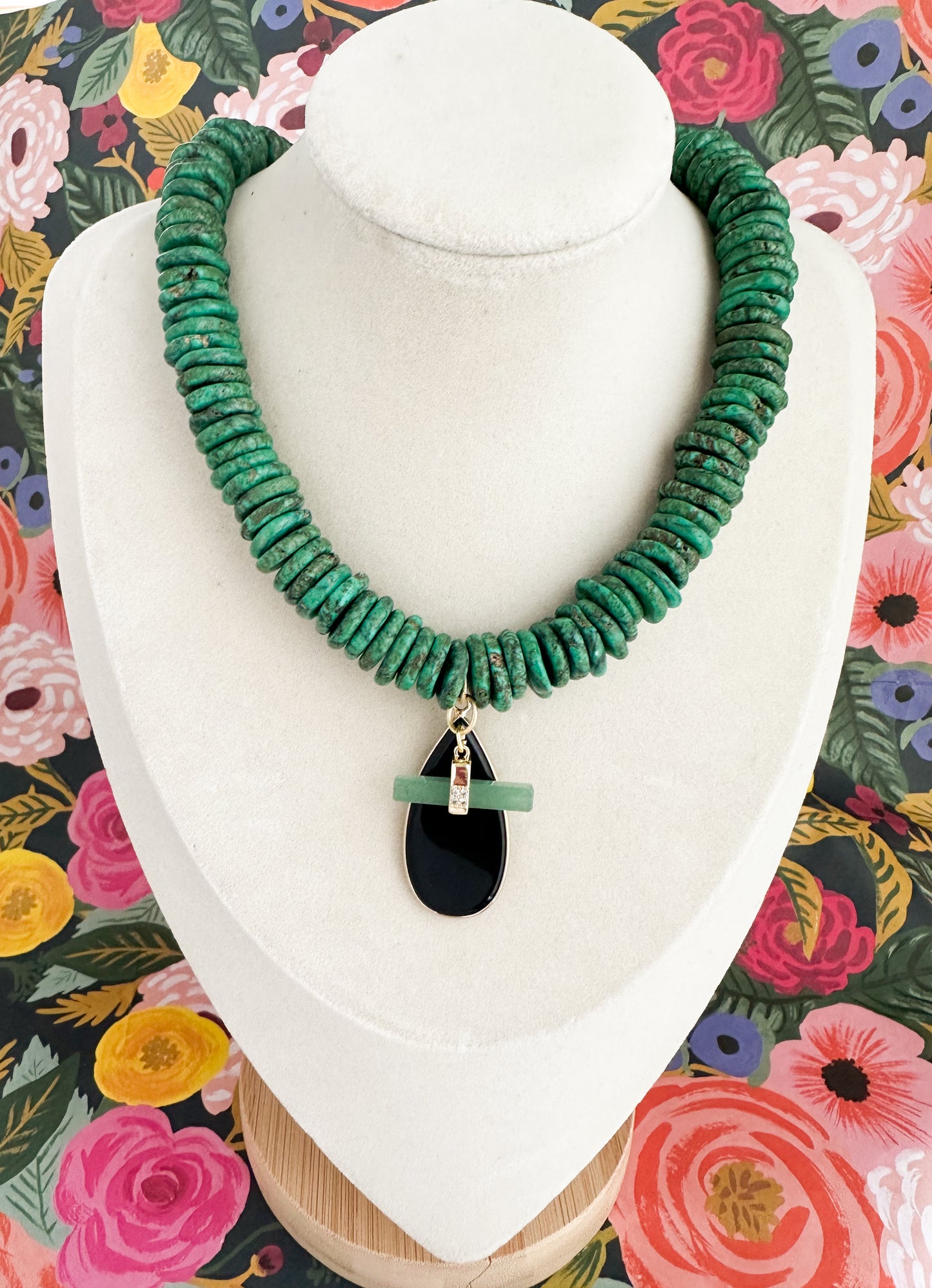 Raina-Gemstone Necklace