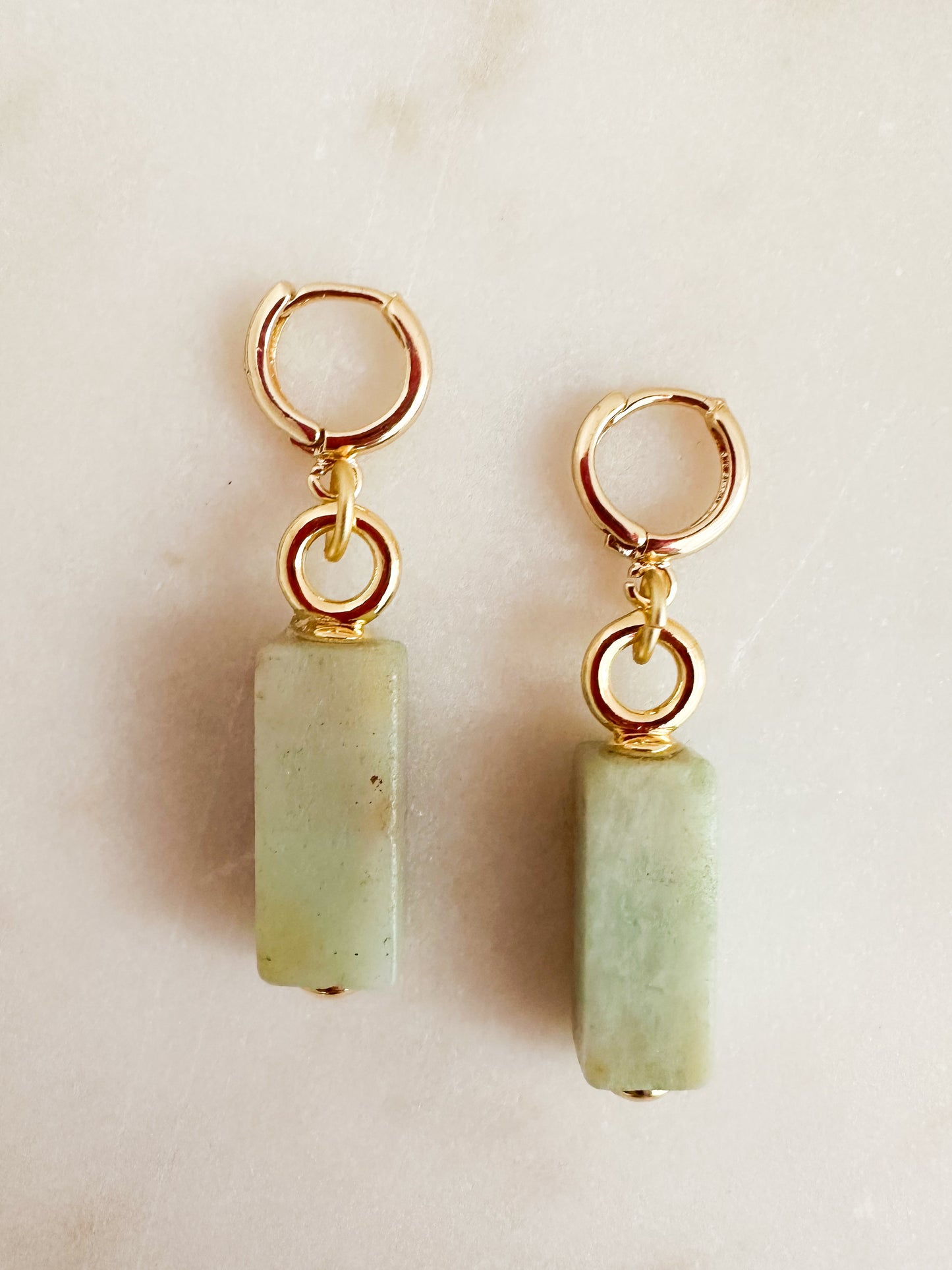 Kira-Gold Gemstone Earrings