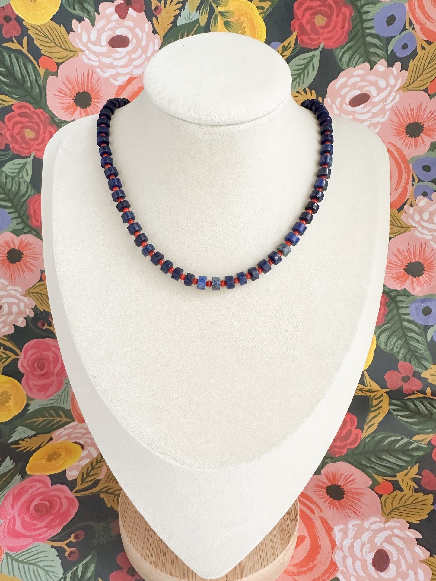 Maris-Lapis Lazuli Necklace