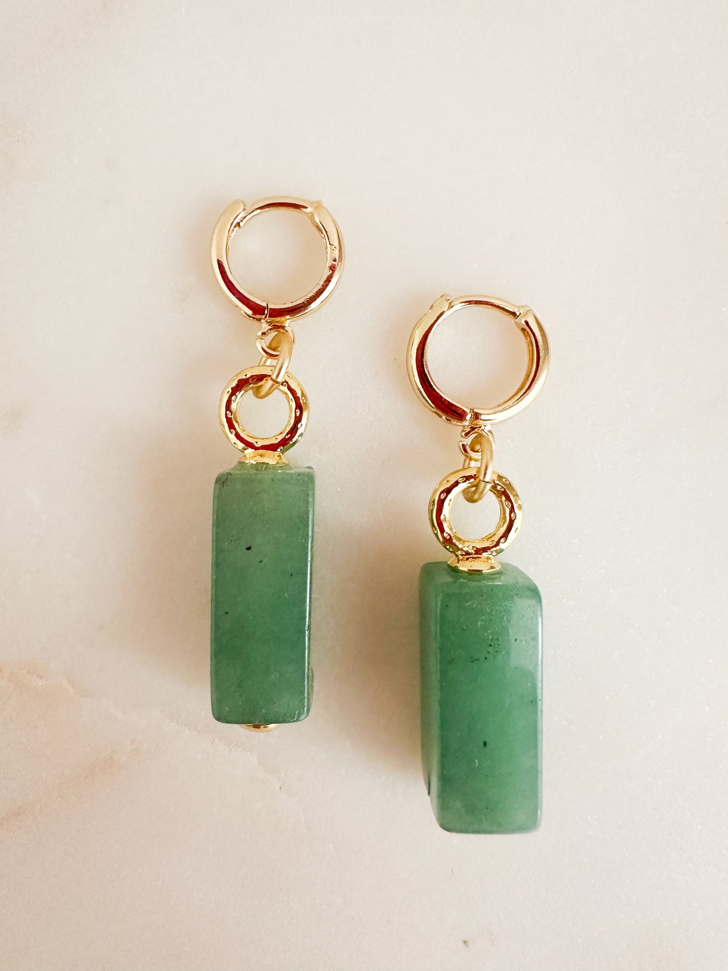 Kira-Gold Gemstone Earrings