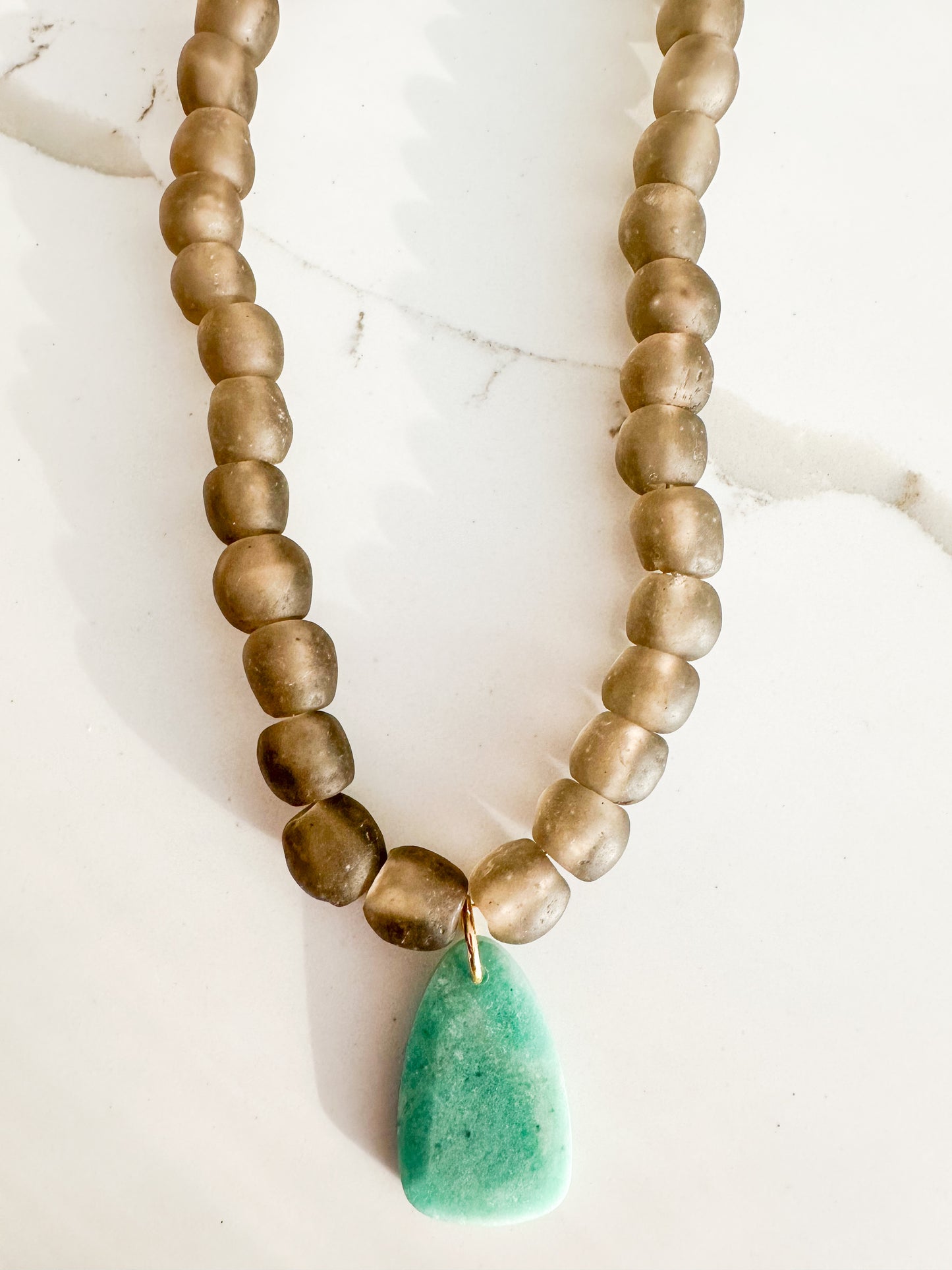 Sutton-Sea Glass Necklace