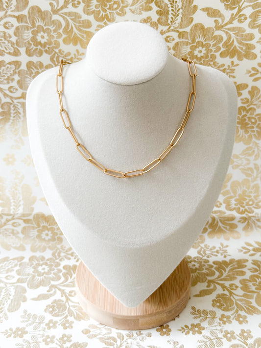 Paper Clip Necklace