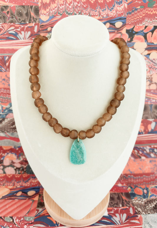 Sutton-Sea Glass Necklace