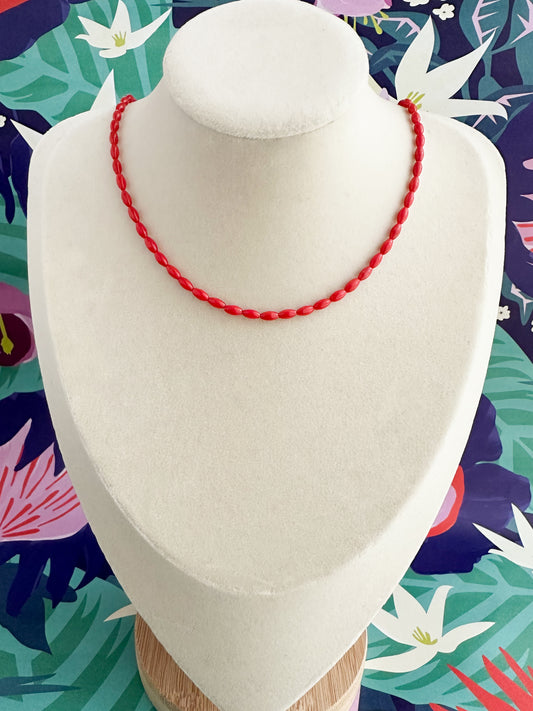 Bamboo Coral Necklace-Simmons