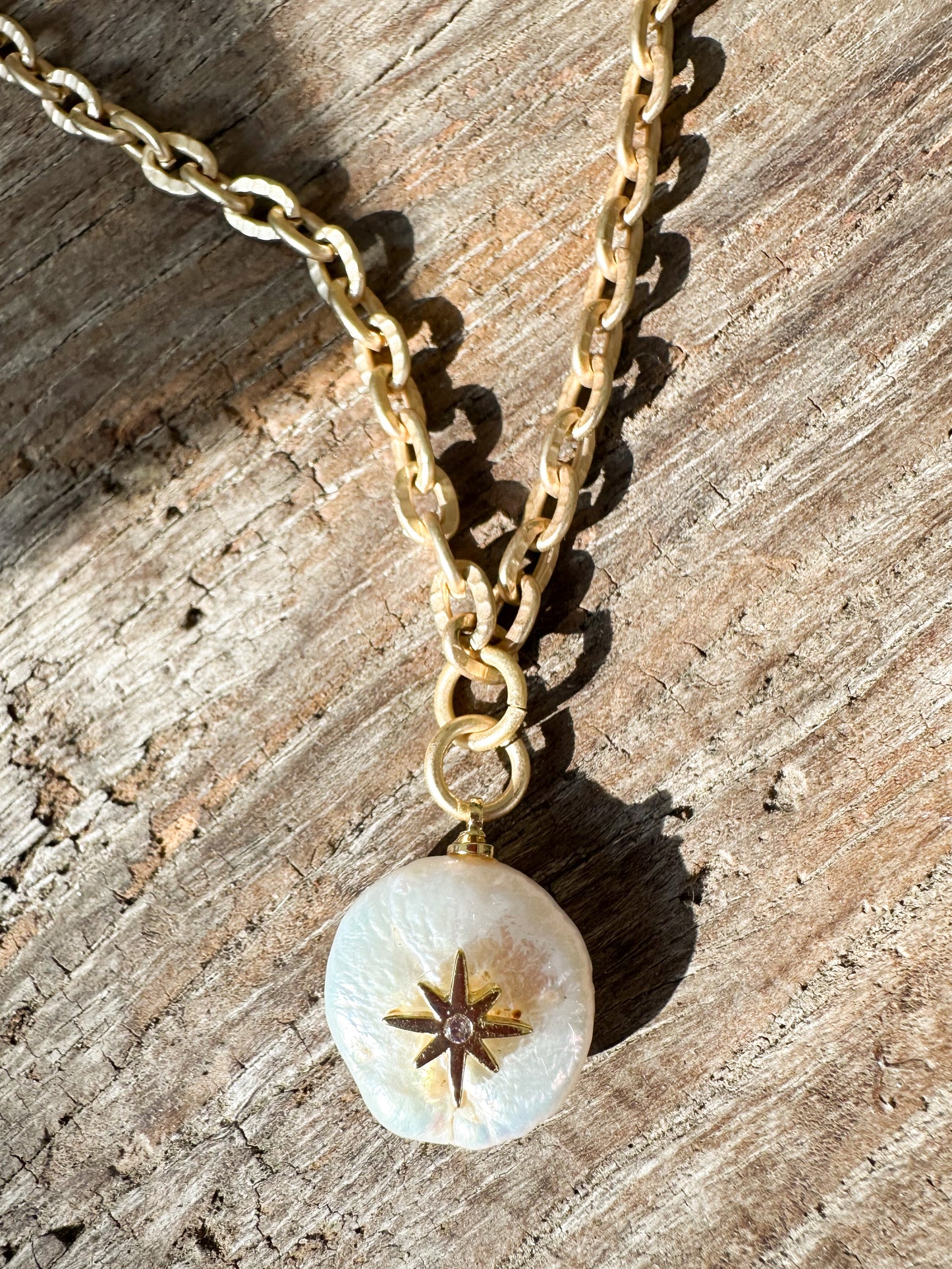 Pearl Rolo Necklace-Hayden