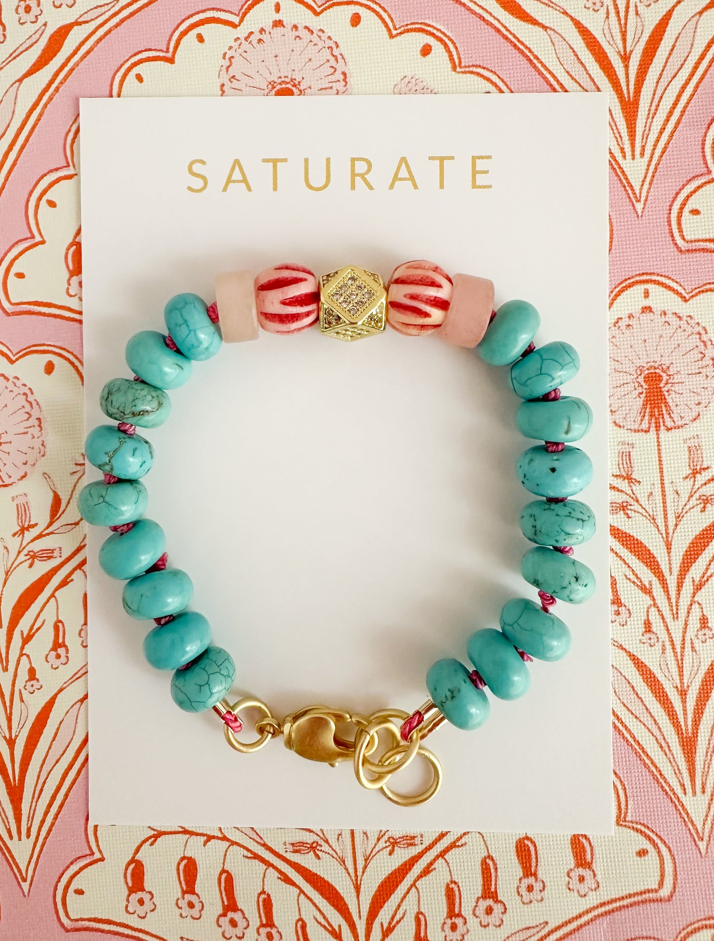 Rowyn-Turquoise Jade Bracelet