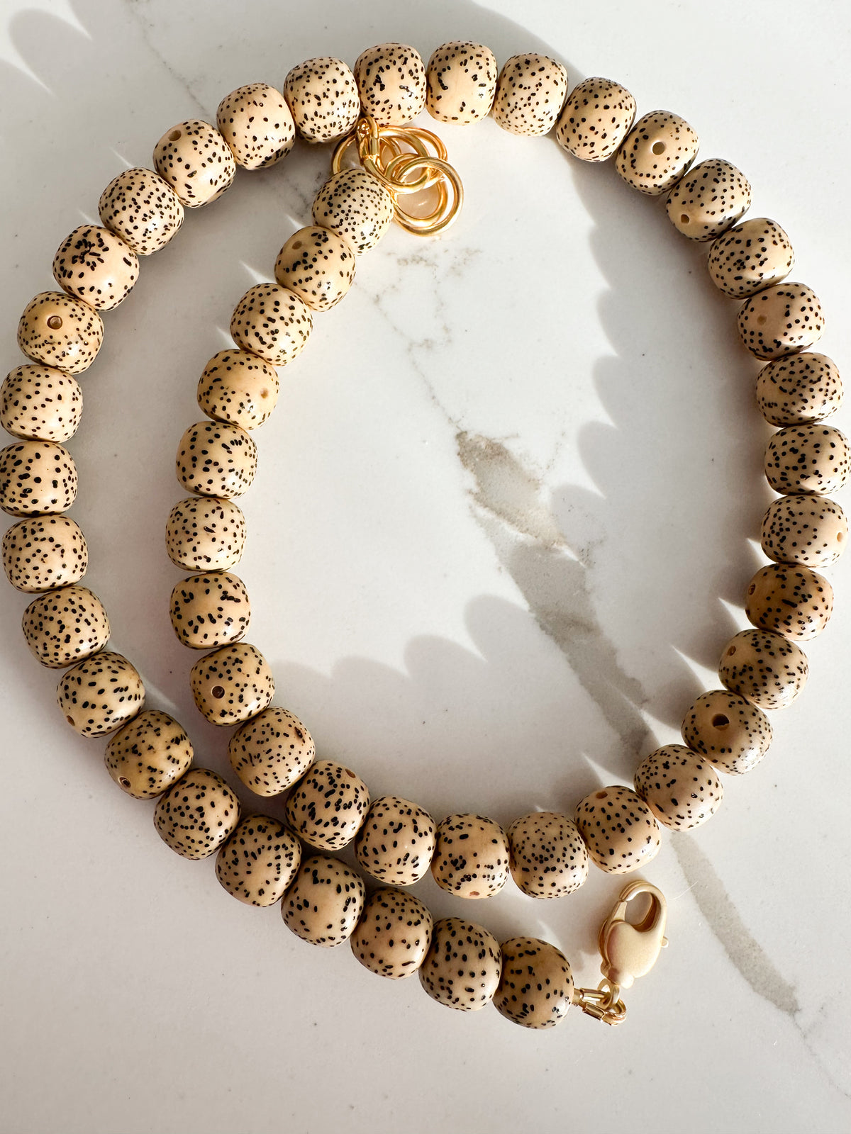 Monroe-Bodhi Bead Necklace