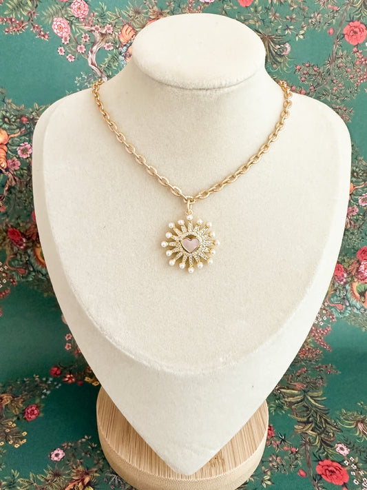 Delilah-Mini Rolo Charm Necklace