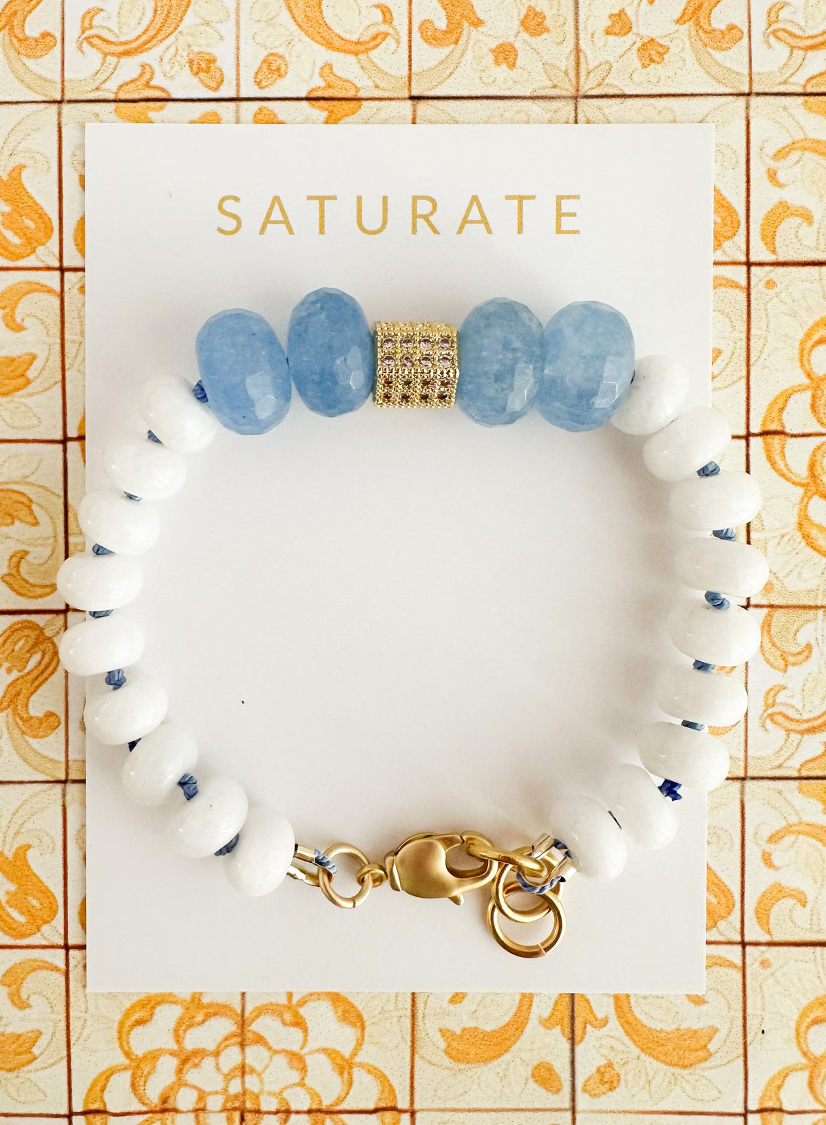 Alana-Silk Knotted Bracelet
