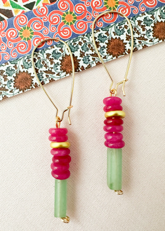 Blair-Gemstone Earrings