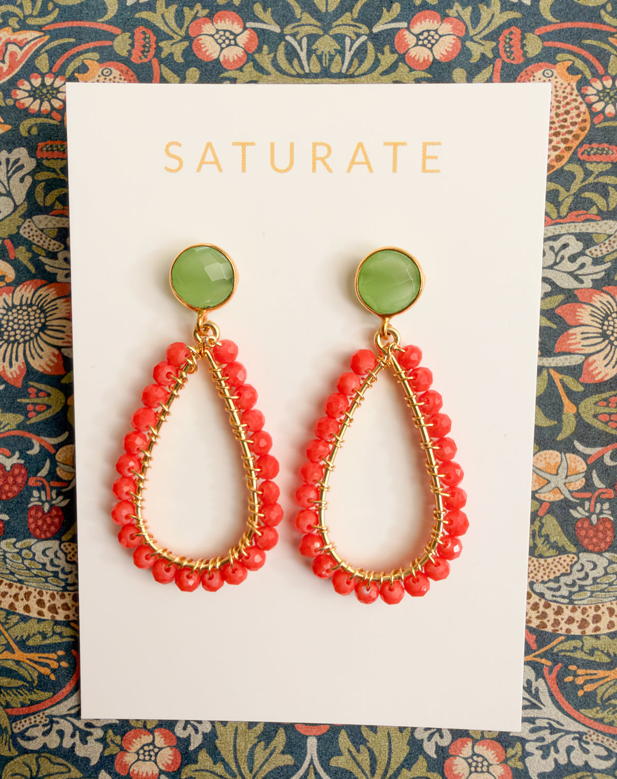Bridget-Gemstone Earrings
